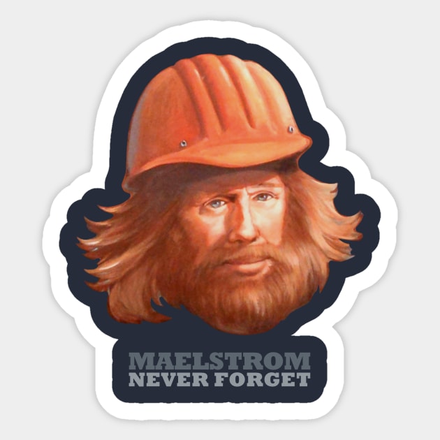 Maelstrom - Epcot - Norway - "Never Forget" Sticker by finadesignco